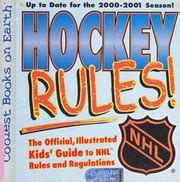 official nhl rules and regulations.